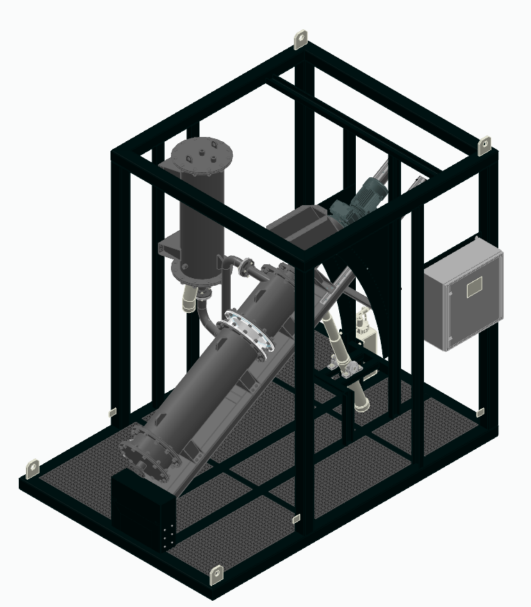 Circulyzer separation unit model